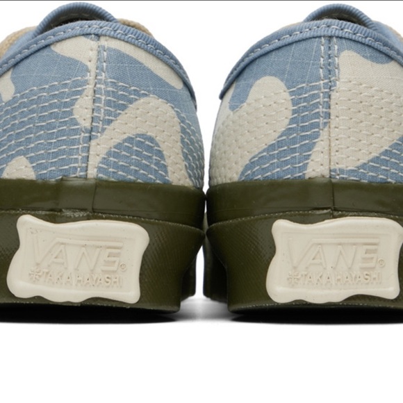 Vans VAULT OG STYLE 50 LX X TAKA HAYASHI IN BLUE canvas sneakers - Picture 8 of 11